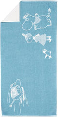 Moomin Arabia Bath Towel 70x140 Ski Jumping - Soposopo