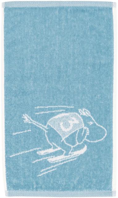 Moomin Arabia Hand Towel 30x50 Ski Jumping - Soposopo