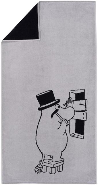 Moomin Arabia Bath Towel 70x140 Moominpappa Grey - Soposopo