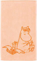 Moomin Arabia Hand Towel 30x50 Snorkmaiden Peach GOTS - Soposopo