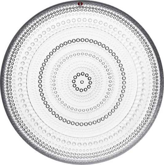 Iittala Kastehelmi Plate 25cm clear - Soposopo