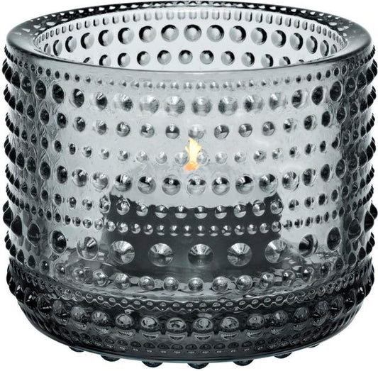 Iittala Kastehelmi Votive 64 mm grey - Soposopo