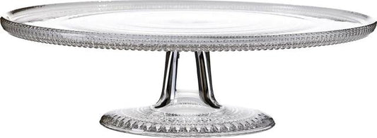 Iittala Kastehelmi Cake Stand 31.5cm clear - Soposopo