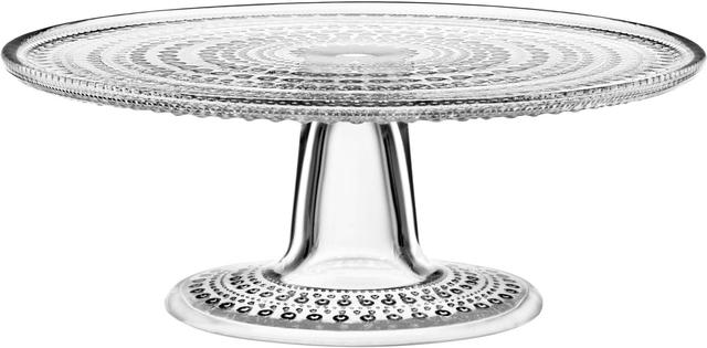 Iittala Kastehelmi Cake Stand 24cm clear - Soposopo