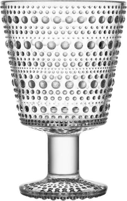 Iittala Kastehelmi Drinking Glass 26cl clear set of 2 - Soposopo