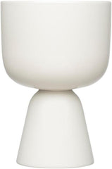 Iittala Nappula Plant Pot S 230x155mm white - Soposopo