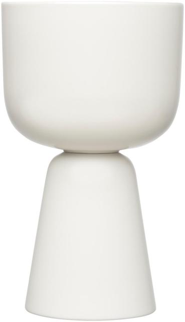 Iittala Nappula Plant Pot S 260x155mm white - Soposopo