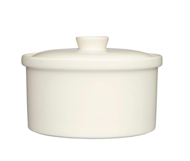 Iittala Teema Casserole with lid 2.3L white - Soposopo