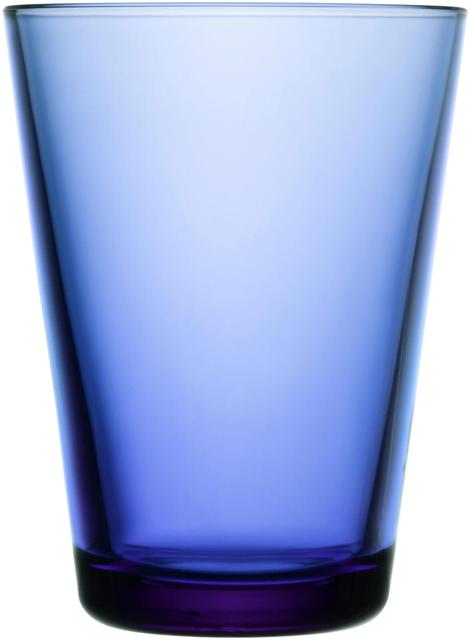 Iittala Kartio Drinking Glass 40cl ultramarine blue set of 2 - Soposopo