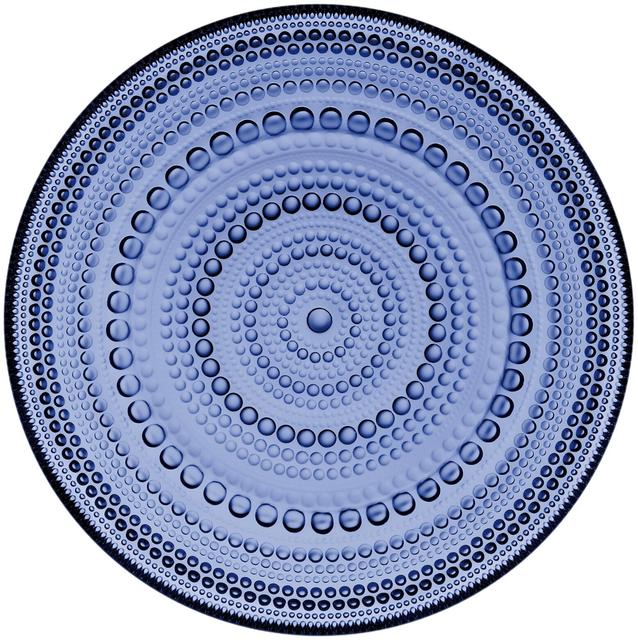 Iittala Kastehelmi Plate 170mm ultramarine blue - Soposopo