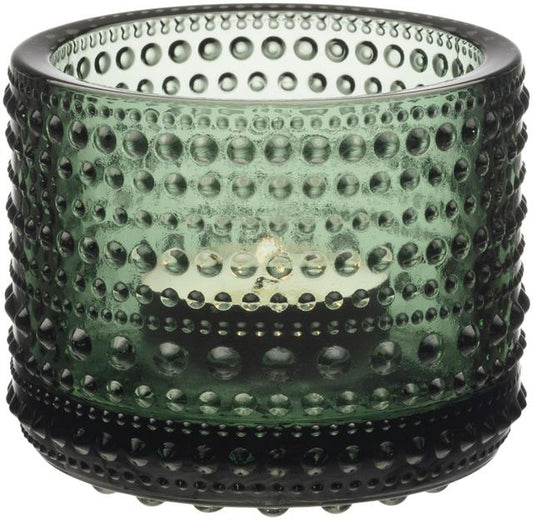Iittala Kastehelmi Votive 64 mm forest green - Soposopo