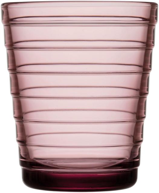 Iittala Aino Aalto Drinking Glass 22cl heather set of 2 - Soposopo