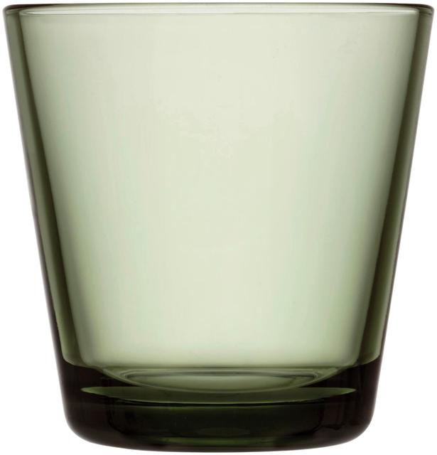Iittala Kartio Drinking Glass 21cl forest green set of 2 - Soposopo