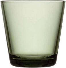 Iittala Kartio Drinking Glass 21cl forest green set of 2 - Soposopo