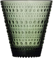 Iittala Kastehelmi Drinking Glass 30cl forest green set of 2 - Soposopo