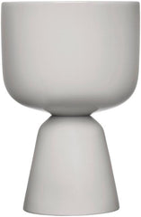 Iittala Nappula Plant Pot S 230x155mm light grey - Soposopo