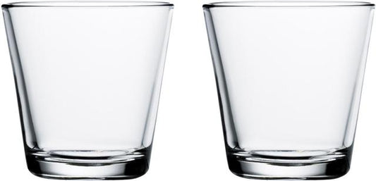 Iittala Kartio Drinking Glass 21cl set of 2 clear - Soposopo
