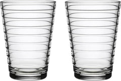 Iittala Aino Aalto Drinking Glass 33cl set of 2 clear - Soposopo