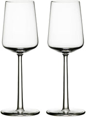 Iittala Essence White Wine Glass 33cl set of 2 clear - Soposopo