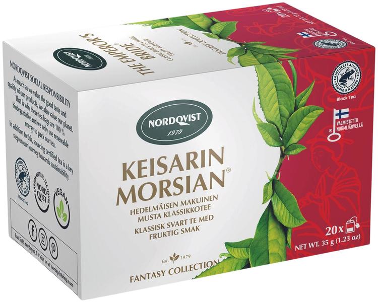 Nordqvist Keisarin Morsian Black Tea 1 Box of 35g 1.2oz - Soposopo