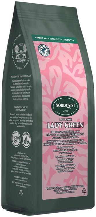 Nordqvist Lady Green Flavored Green Loose Tea 1 Pack of 100g 3.5oz - Soposopo