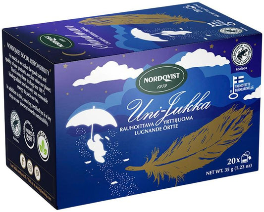 Nordqvist Uni-Jukka Tea 1 Box of 35g 1.2oz - Soposopo