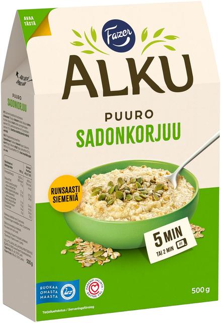 Fazer Alku Harvest Porridge 500 g - Soposopo