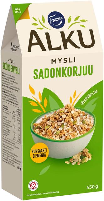 Fazer Alku Harvest Muesli 450 g - Soposopo