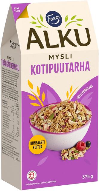 Fazer Alku Home Garden Muesli 375 g - Soposopo