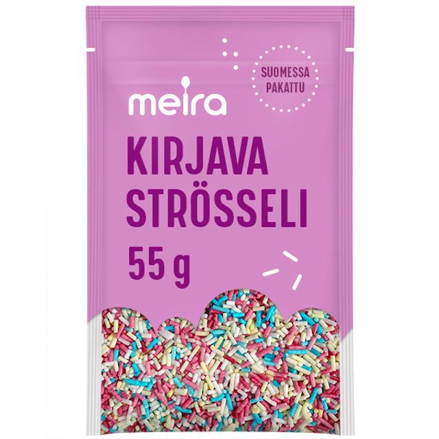 Meira Multicolored Sprinkles 55g - Soposopo