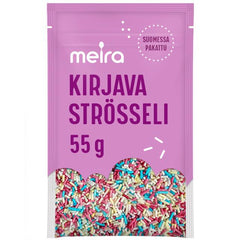Meira Multicolored Sprinkles 55g - Soposopo