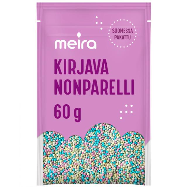 Meira Multicolored Nonpareils 60g - Soposopo