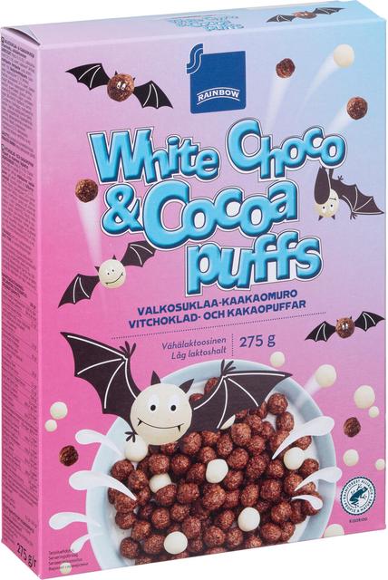 Rainbow 275 g white chocolate-cocoa cereal - Soposopo