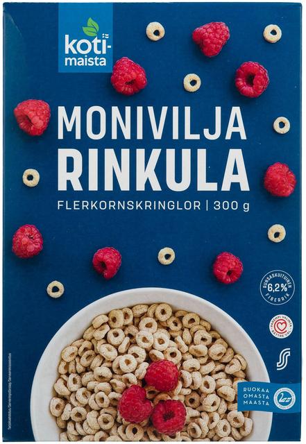 Kotimaista Multigrain Rings 300 g - Soposopo