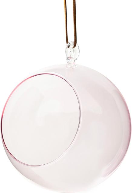 Muurla Candle Lantern Decor Ball Pink 12 cm - Soposopo