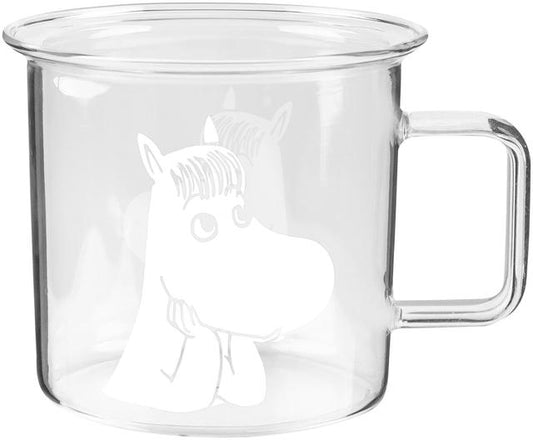 Muurla Muumi Glass Mug Snork Maiden 3.5 dl Clear - Soposopo