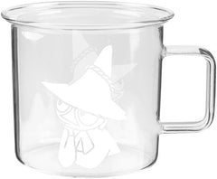 Muurla Moomin Glass Mug Snufkin 3.5 dl Clear - Soposopo