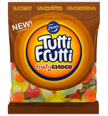 Fazer Tutti Frutti Fruity Choco Gummy 1 Pack of 170g 6.3oz - Soposopo