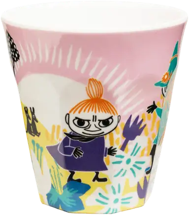 Martinex Moomin melamine mug Morning in the Meadow 2.25 dl - Soposopo