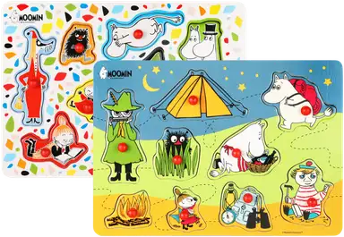 Moomin by Martinex peg puzzle Moomin, various designs - Soposopo