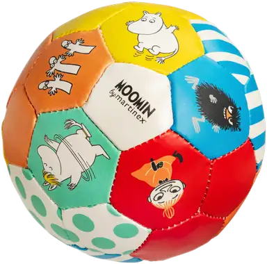 Moomin Soft Ball ø 10 cm, Various Styles - Soposopo