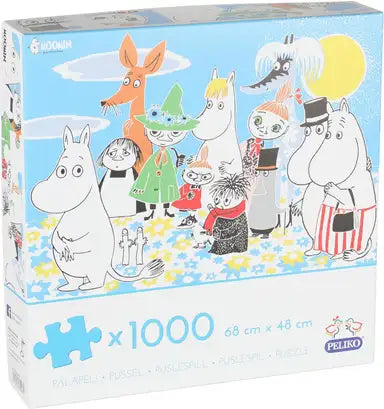 Peliko Moomin Puzzle 1000 Pieces - Soposopo