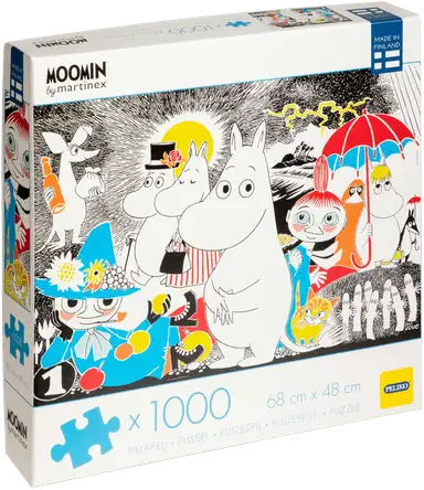 Peliko puzzle Moomin 1000 pieces Comic Book Cover 1 - Soposopo