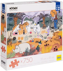 Peliko Moomin Puzzle 750 Pieces Savannah - Soposopo