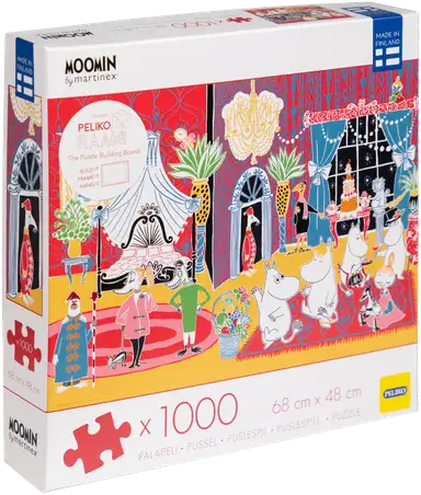 Peliko Moomin puzzle 1000 pieces Hotel Riviera - Soposopo