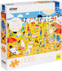 Peliko Moomin puzzle 1000 pieces On the Riviera Beach - Soposopo