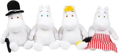 Moomin soft toy Moomintroll 22 cm - Soposopo