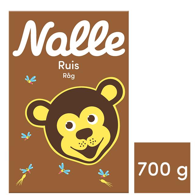 Nalle 700 g Whole Grain Rye Flakes - Soposopo