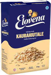 Elovena whole grain oat Flakes 1 Box of 2kg 70.5 oz - Soposopo
