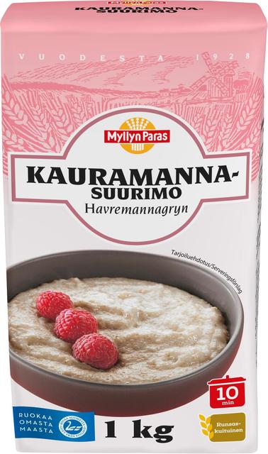 Myllyn Paras Oat Semolina 1 kg - Soposopo